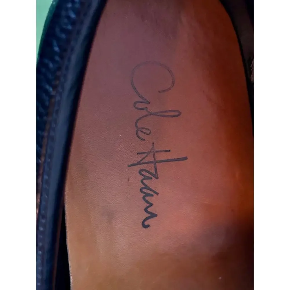 Cole Haan Tucker‎ Venetian Loafers / Black Leather / Mens 10